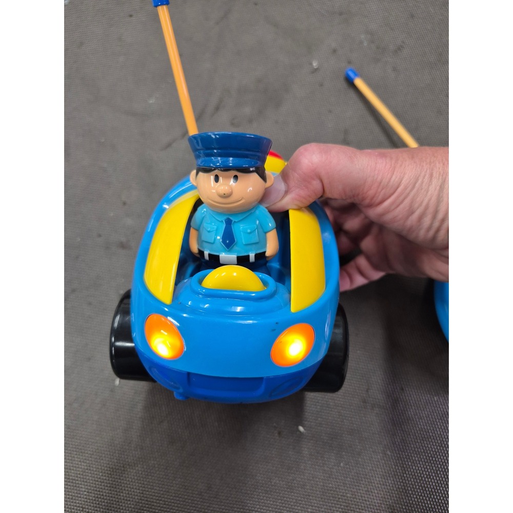Radio Control Police Car Toy‎ Lights Sounds Kid Play